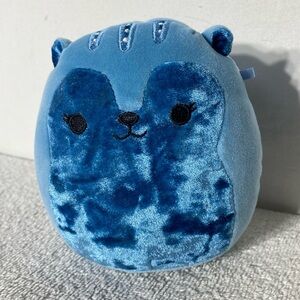 5/$35 Squishmallows Blue Brunhilda The Velvet Squirrel Plush Toy Stuffed Animal